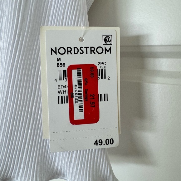 Open Edit White Tie Back‎ Strappy Tank Size M NWT - Picture 8 of 8